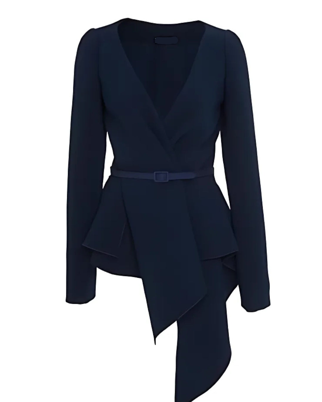 Navy Blue Blazer without Belt