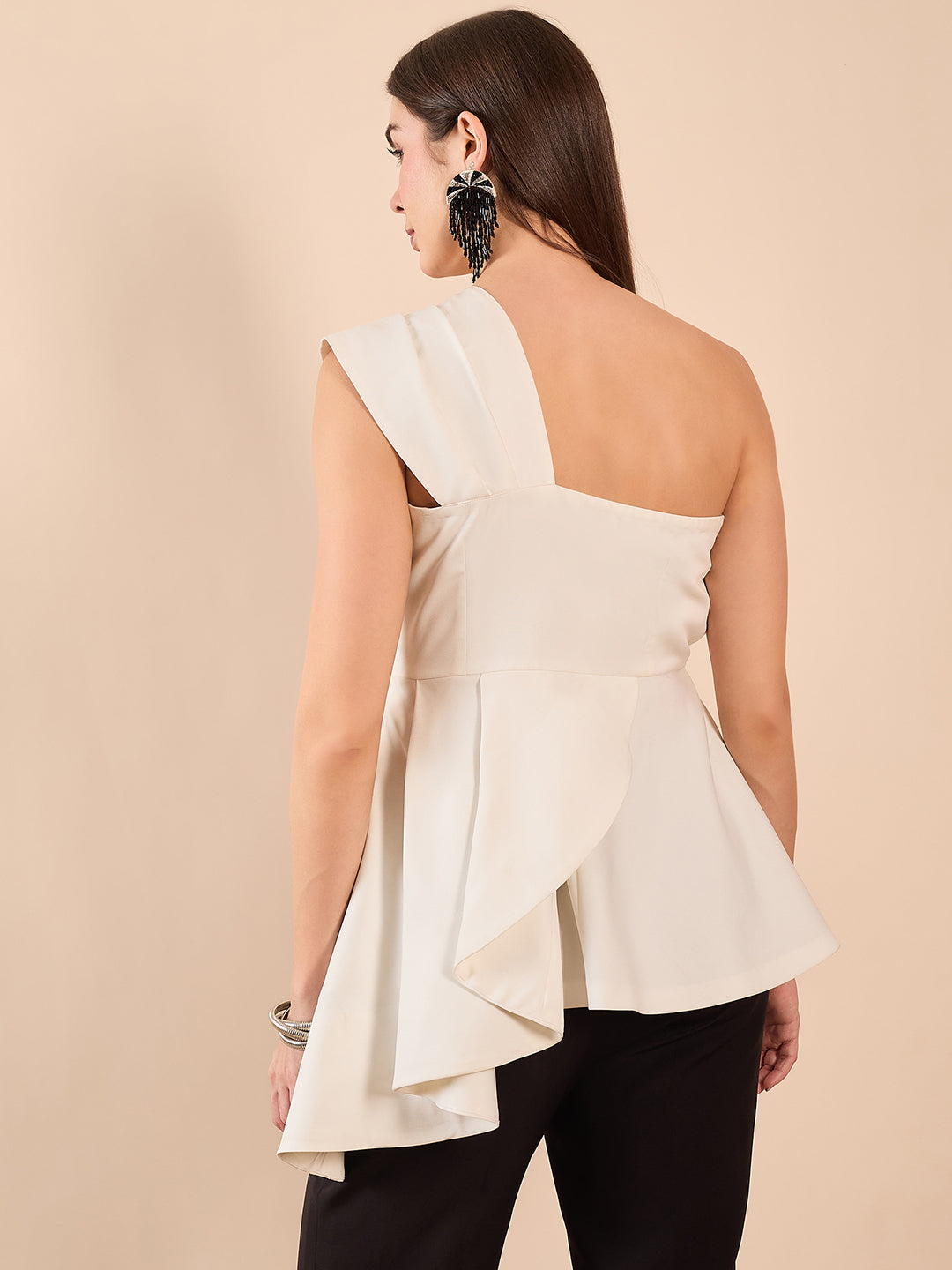 High-Low Peplum Set