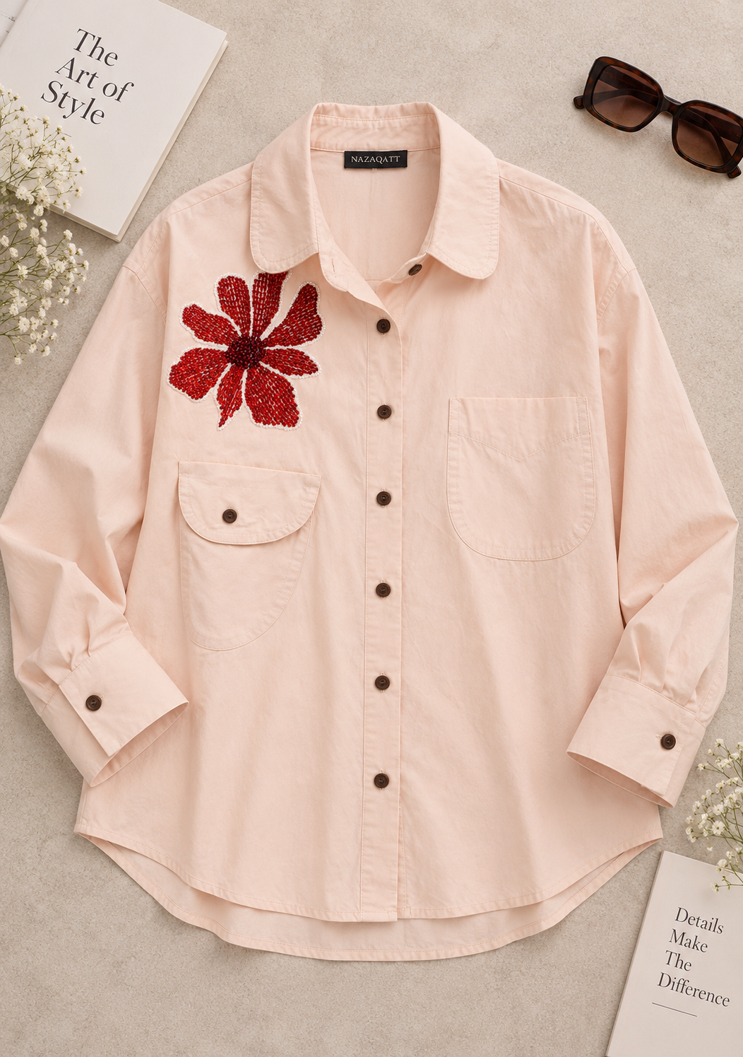Blush Muse Shirt - NZCS001