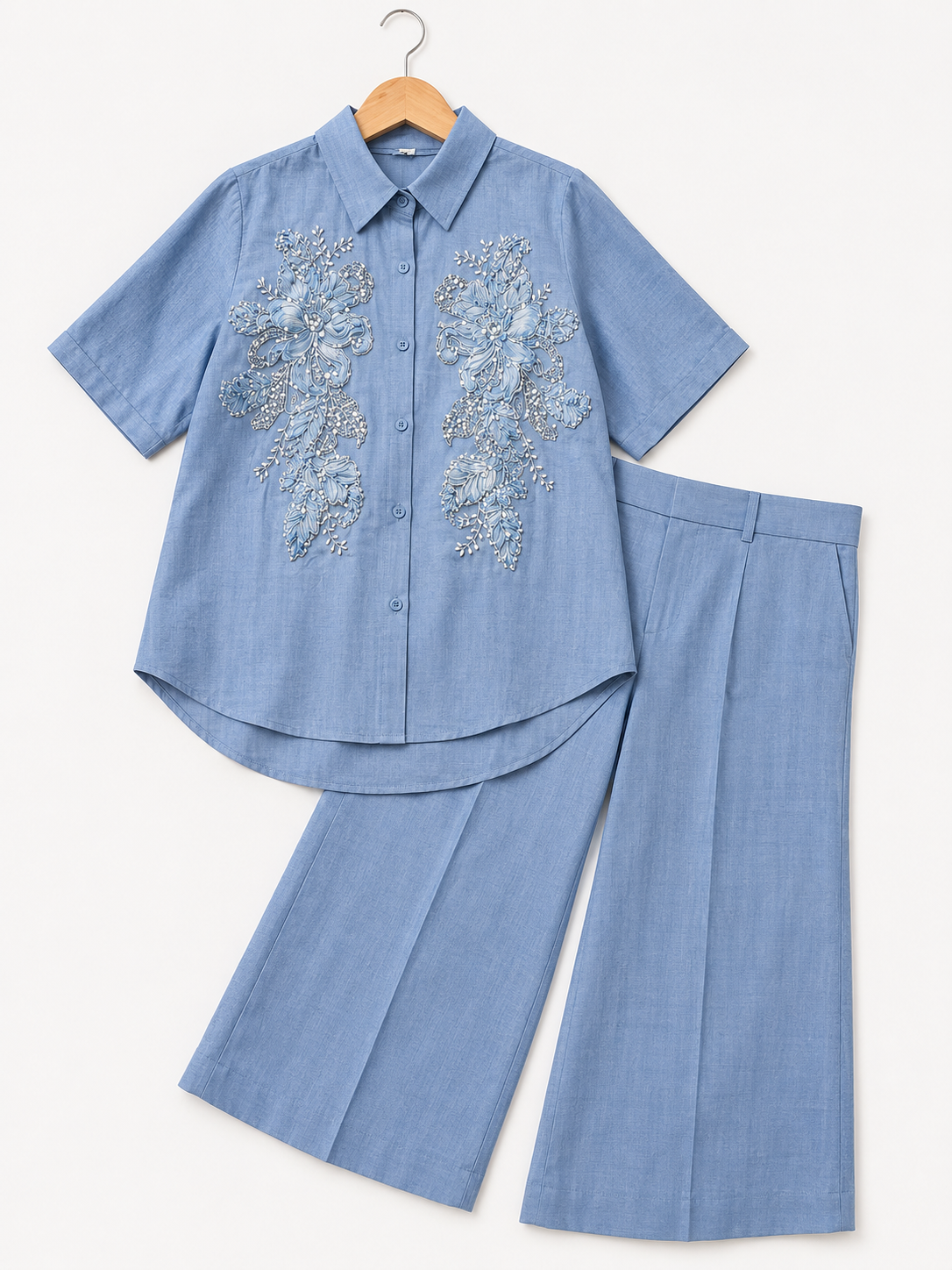Sky Blue Coord Set