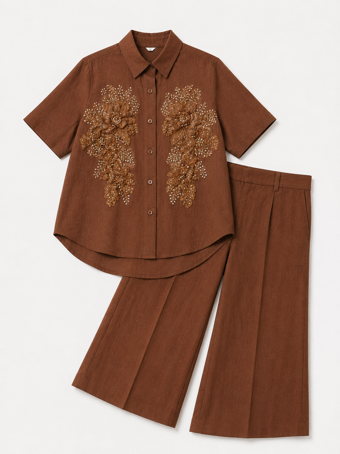 Dark Brown Co-Ord Set