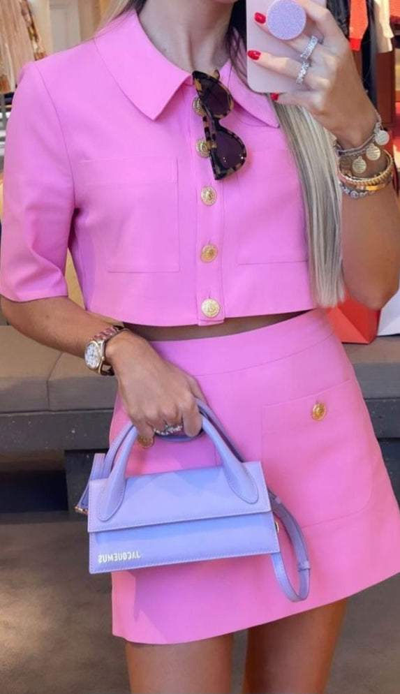 Blush Elegance Two-Piece Set