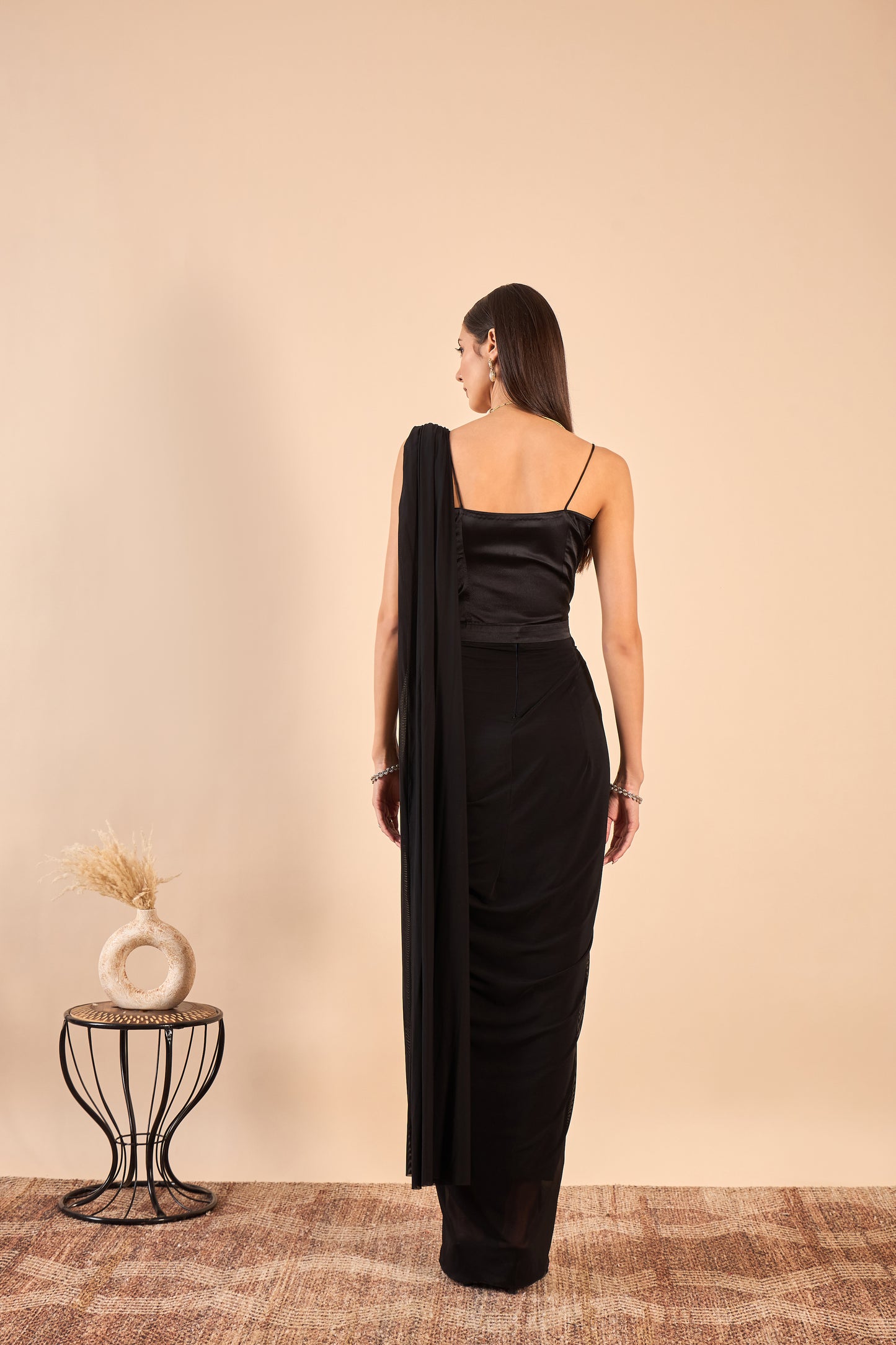 Modern Elegance in a Drape Saree