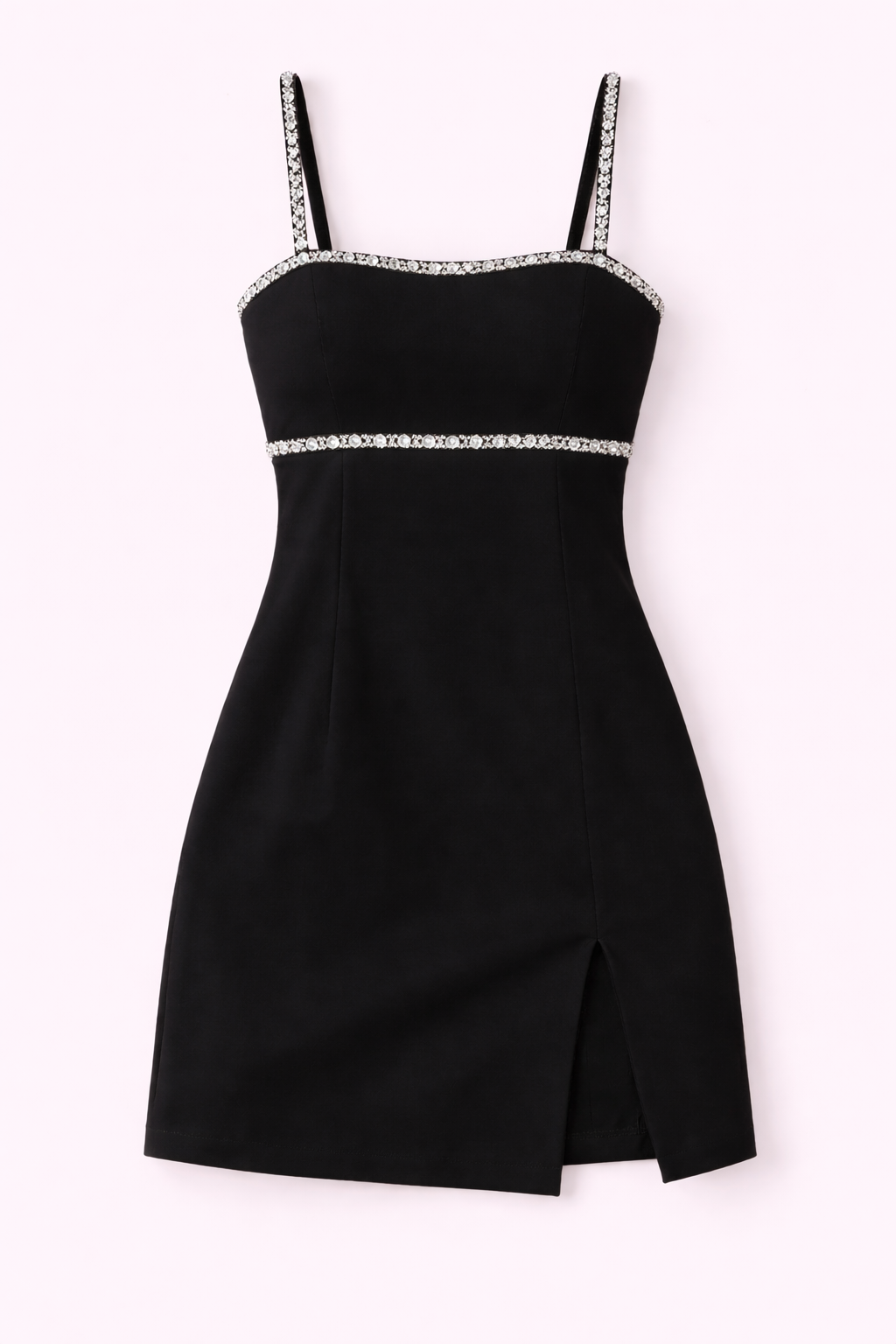 Twilight Gleam Black Mini Dress - NZD19