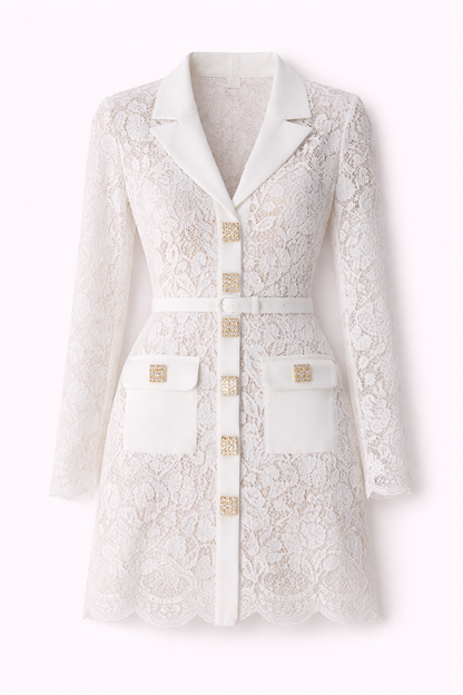 Evora Lace Blazer Dress - NZD12