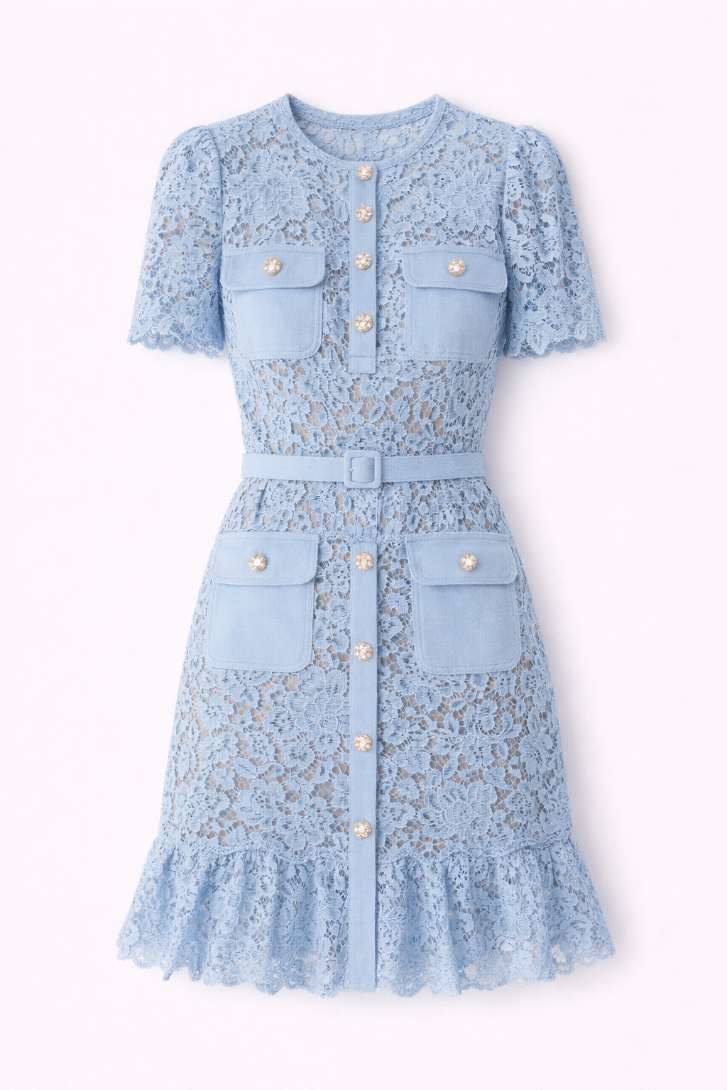 Althea Lace Mini Dress
