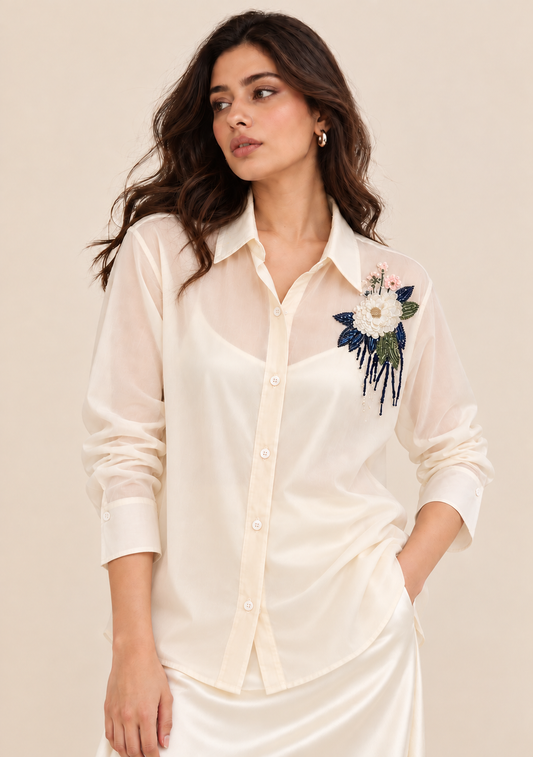 Oia Blossom Shirt - NZCS008