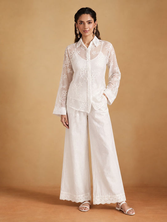 White Lace Co-Ord Sets- NZCC62
