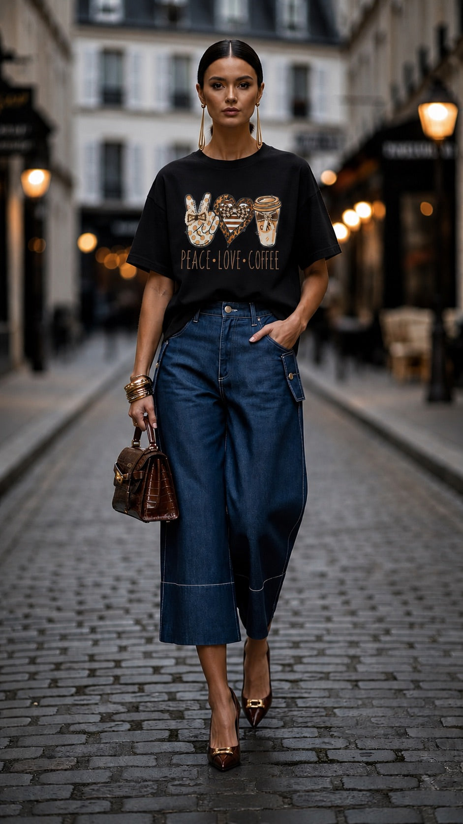 Midnight Mocha Tee