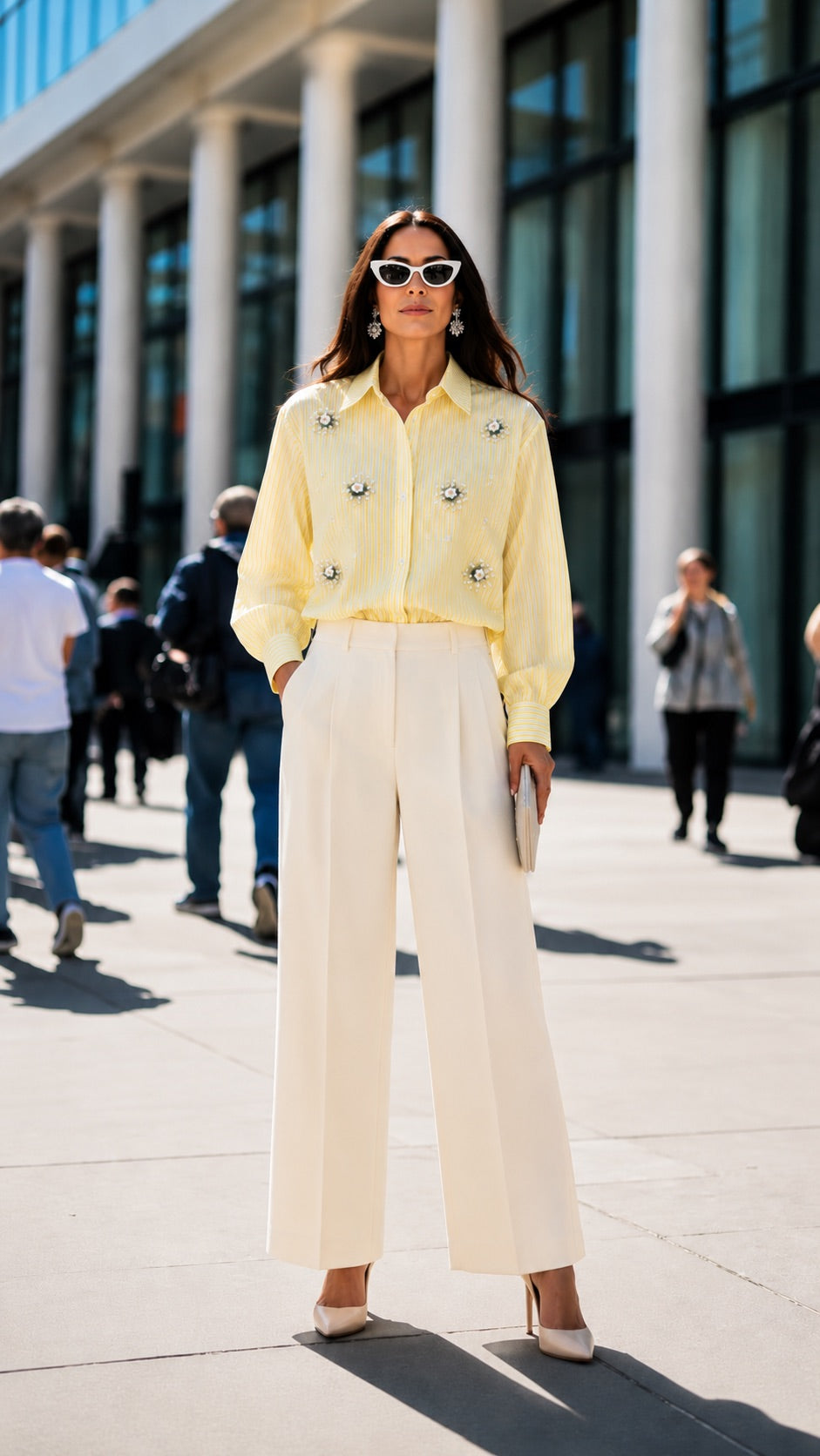 Lemon Sorbet Pearl Shirt