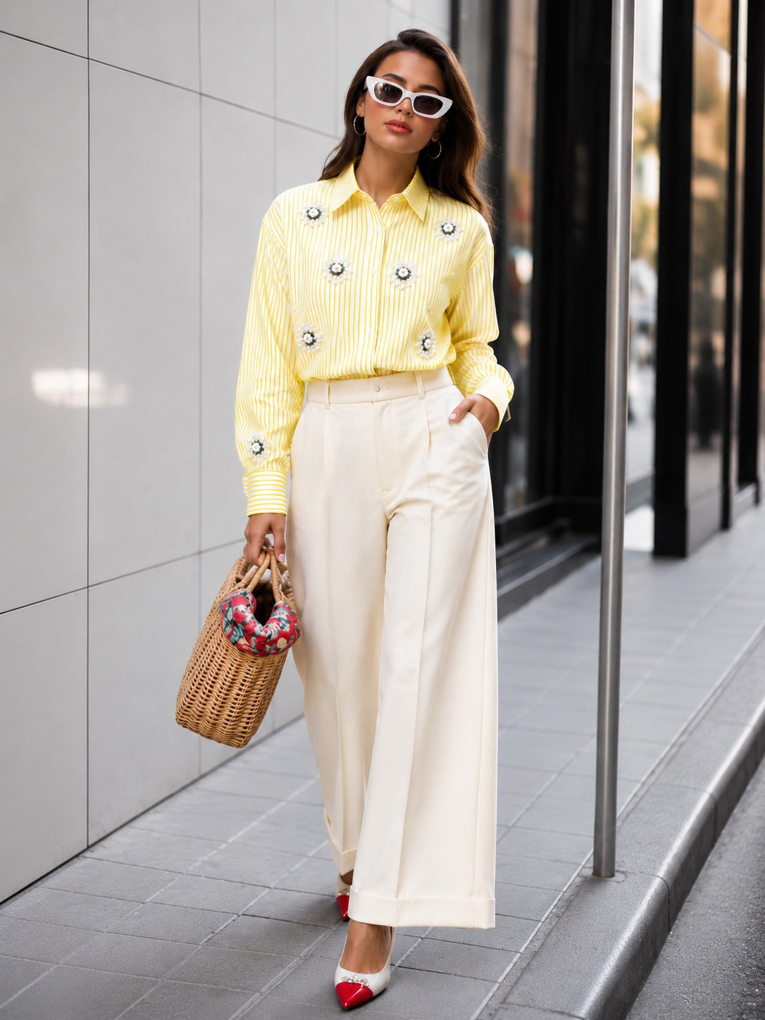 Lemon Sorbet Pearl Shirt