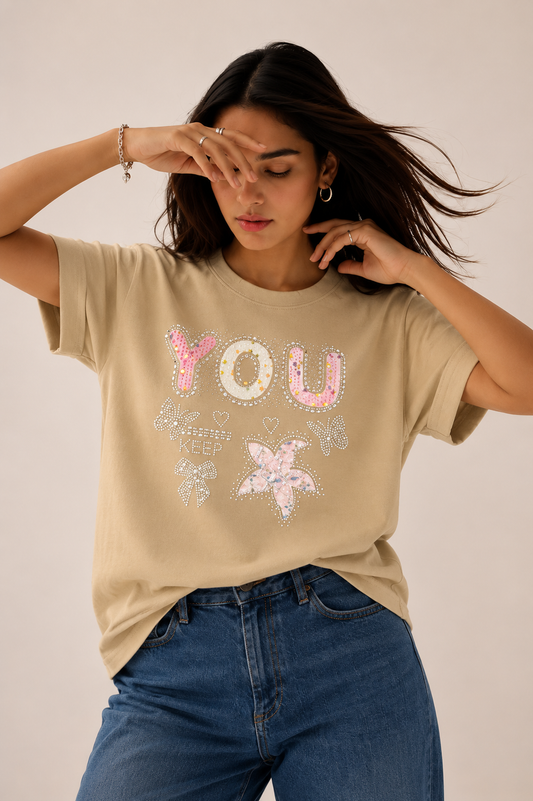 Sugar sparkle tee