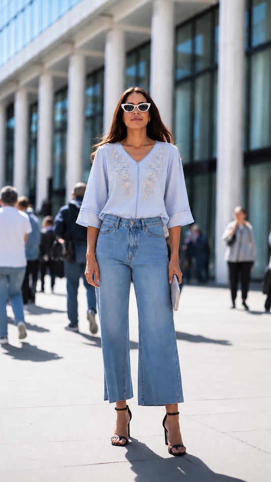 Sky Blue Shirt
