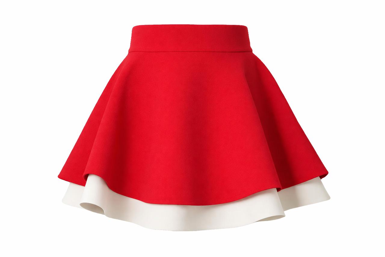 Double-Layered Mini Skirt - NZS12