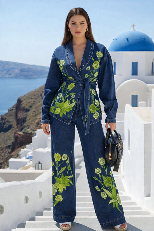 Emerald Garden Coord Set